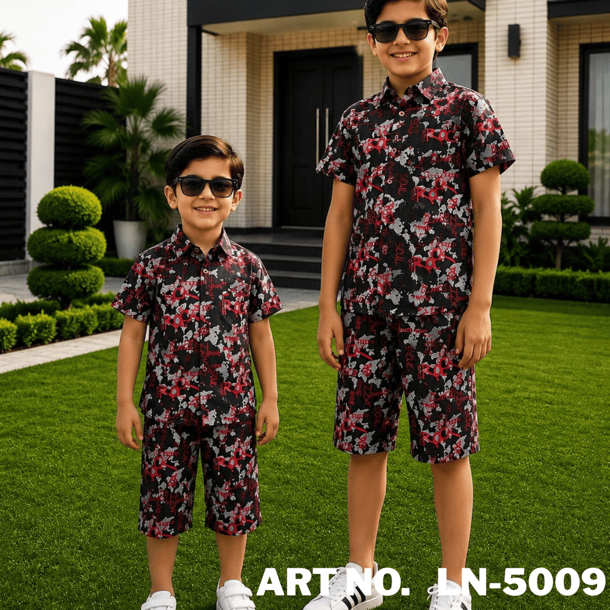 China Diamond Linen Niker Shirts For Kids