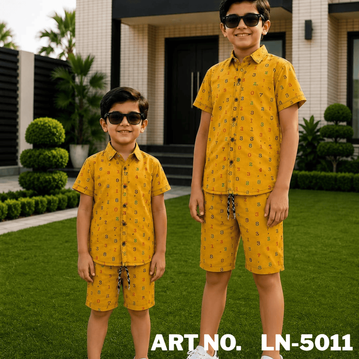 China Diamond Linen Niker Shirts For Kids