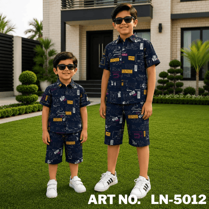 China Diamond Linen Niker Shirts For Kids