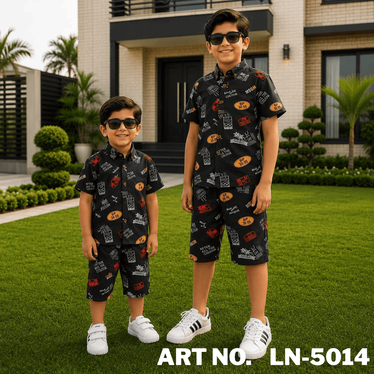 China Diamond Linen Niker Shirts For Kids