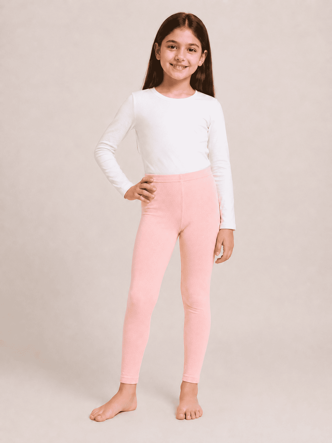 Pink Color Family (1-12 Years Girls Tights)