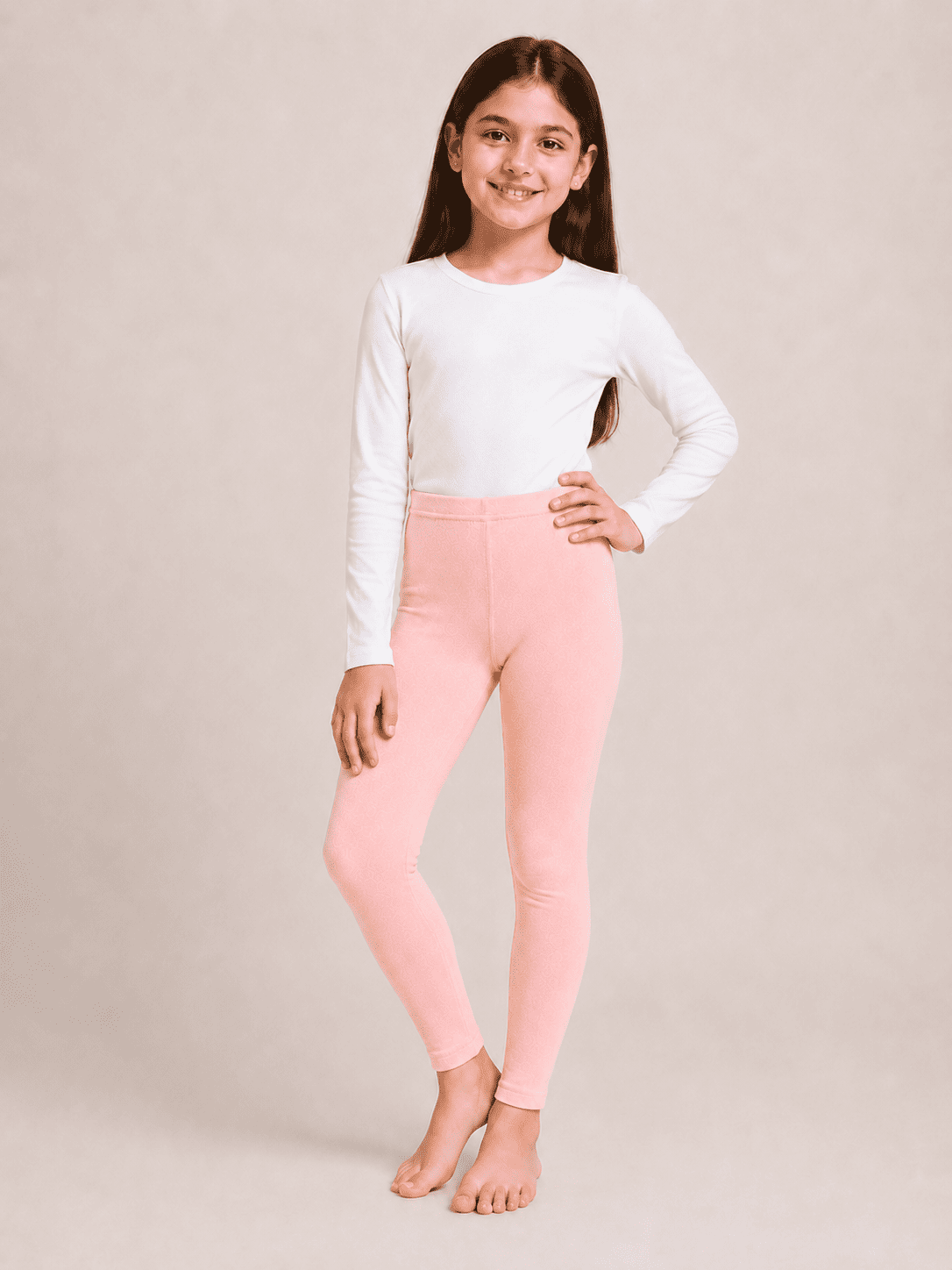 Pink Color Family (1-12 Years Girls Tights)
