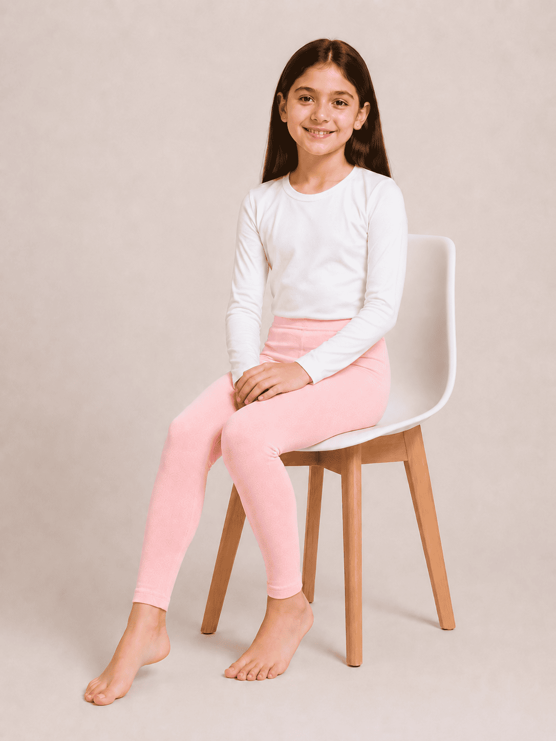 Pink Color Family (1-12 Years Girls Tights)