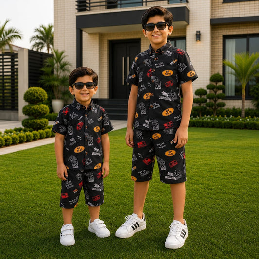 China Diamond Linen Niker Shirts For Kids