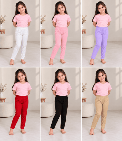 Girls Tights – Pack of 6 Most Selling Colors