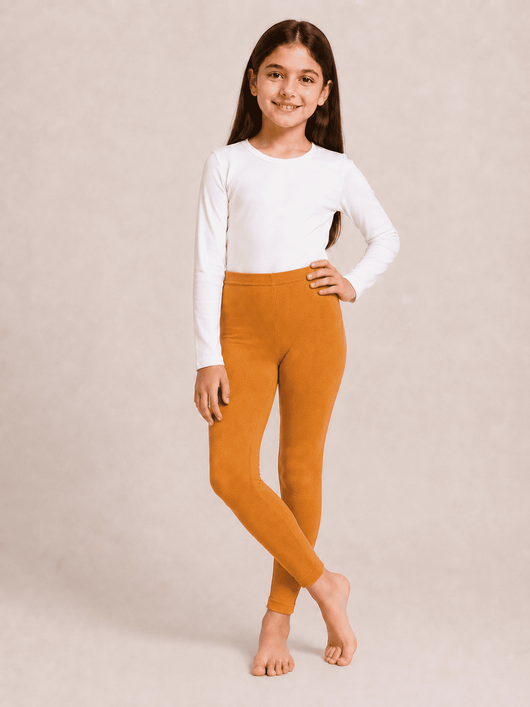Yellow Color Family (1-12 Years Girls Tights)