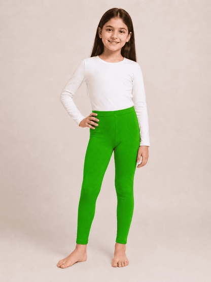 Green Color Family (1-12 Years Girls Tights)