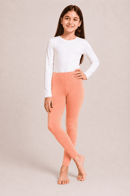 Orange Color Family (1-12 Years Girls Tights)