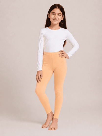 Orange Color Family (1-12 Years Girls Tights)