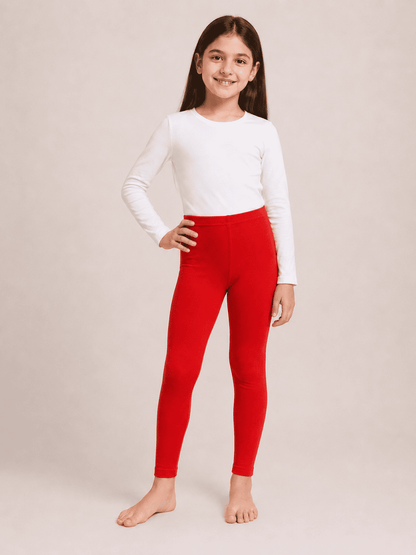 Red Color Family (1-12 Years Girls Tights)