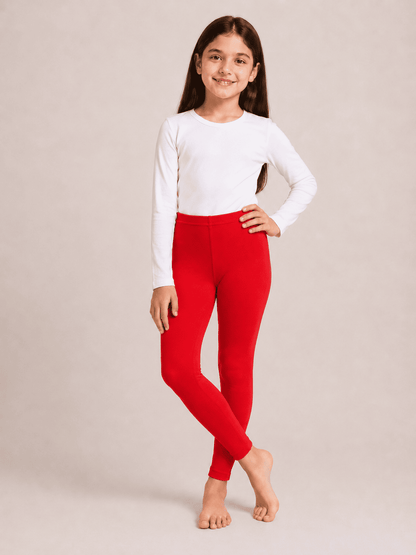 Red Color Family (1-12 Years Girls Tights)