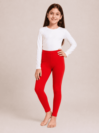 Red Color Family (1-12 Years Girls Tights)
