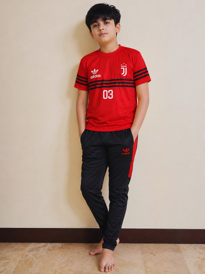 Boys Skin & Black Premium TrackSuits