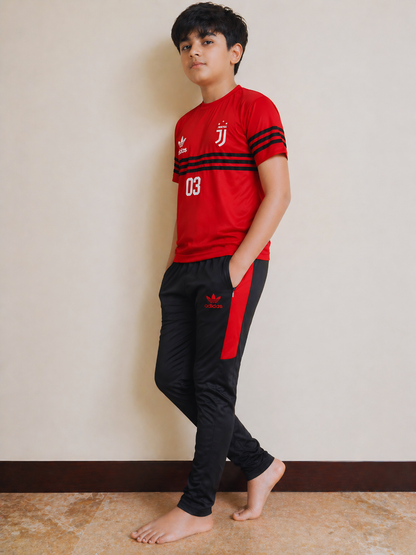 Boys Skin & Black Premium TrackSuits