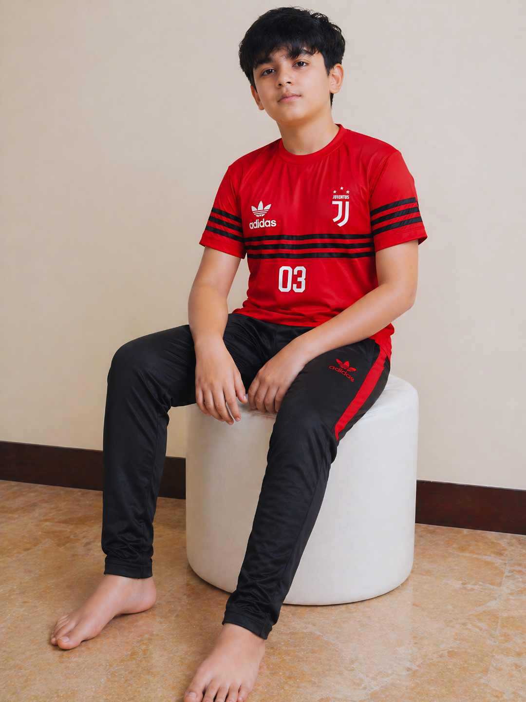 Boys Skin & Black Premium TrackSuits