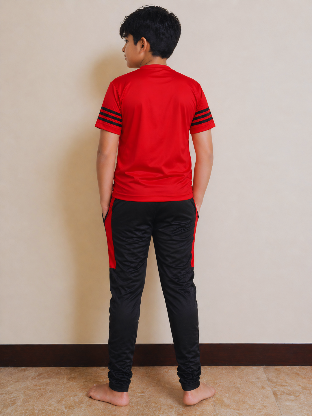 Boys Skin & Black Premium TrackSuits