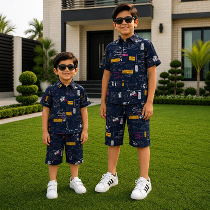 China Diamond Linen Niker Shirts For Kids