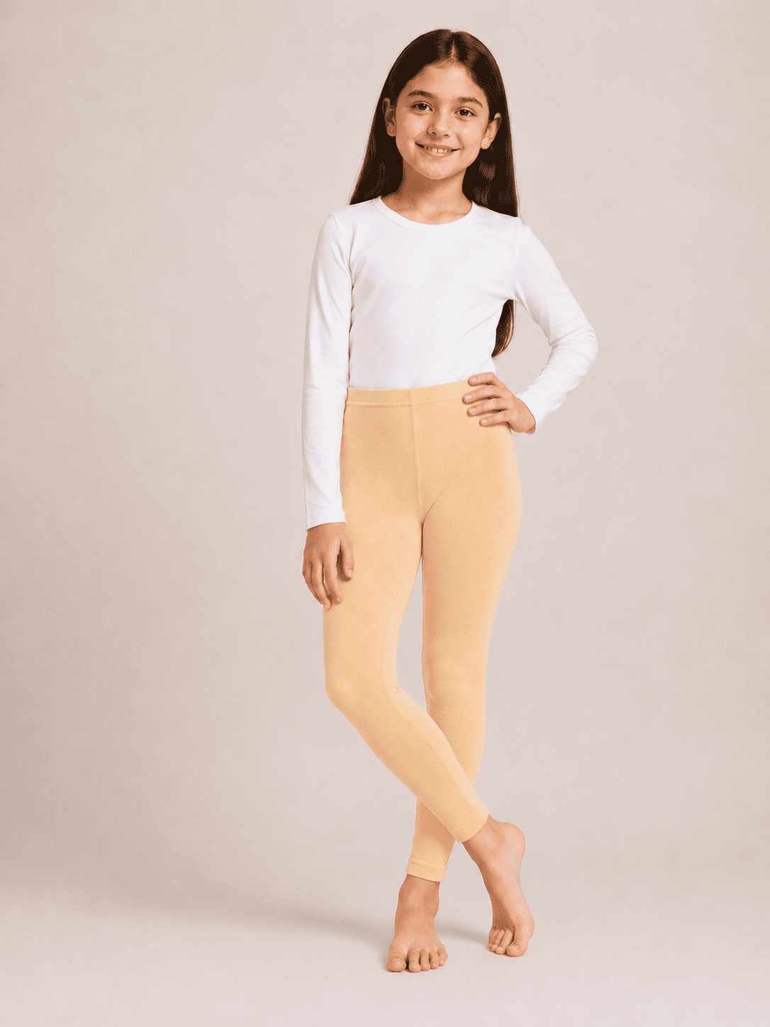 Brown Color Family (1-12 Years Girls Tights)