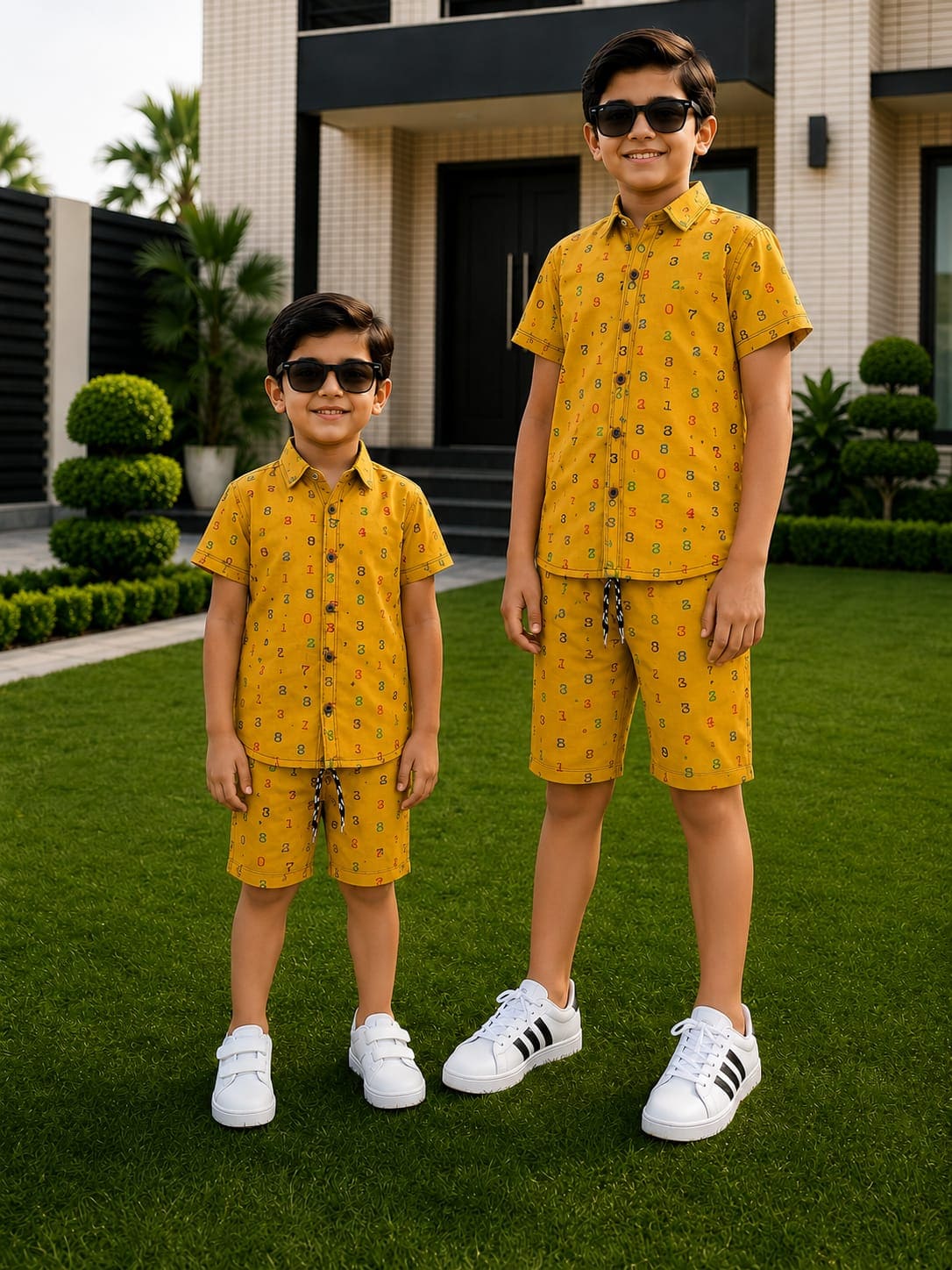 China Diamond Linen Niker Shirts For Kids