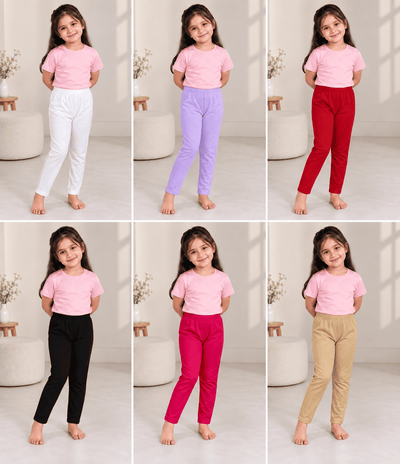 Girls Tights – Pack of 6 Trending Colors