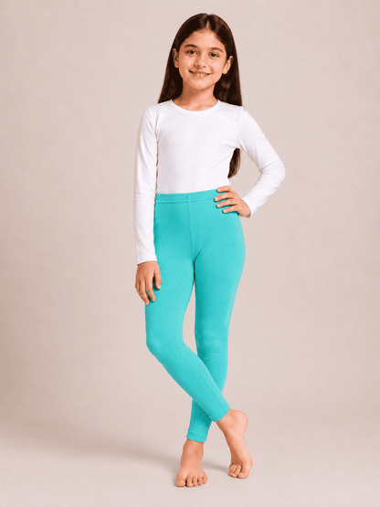 Blue Color Family (1-12 Years Girls Tights)