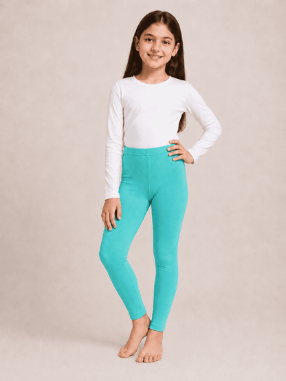 Blue Color Family (1-12 Years Girls Tights)