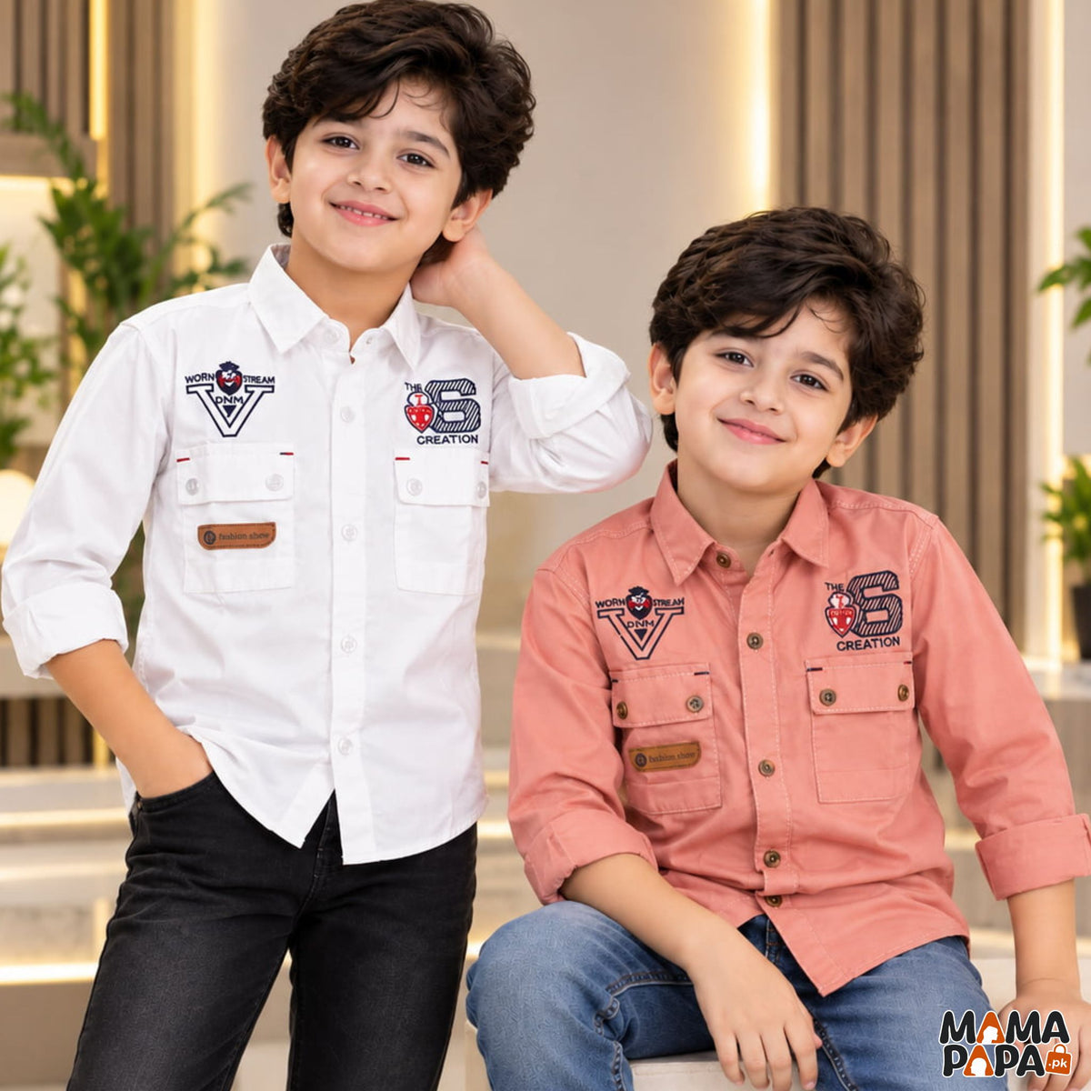 Premium Boys Shirts | Ages 5–12 Years