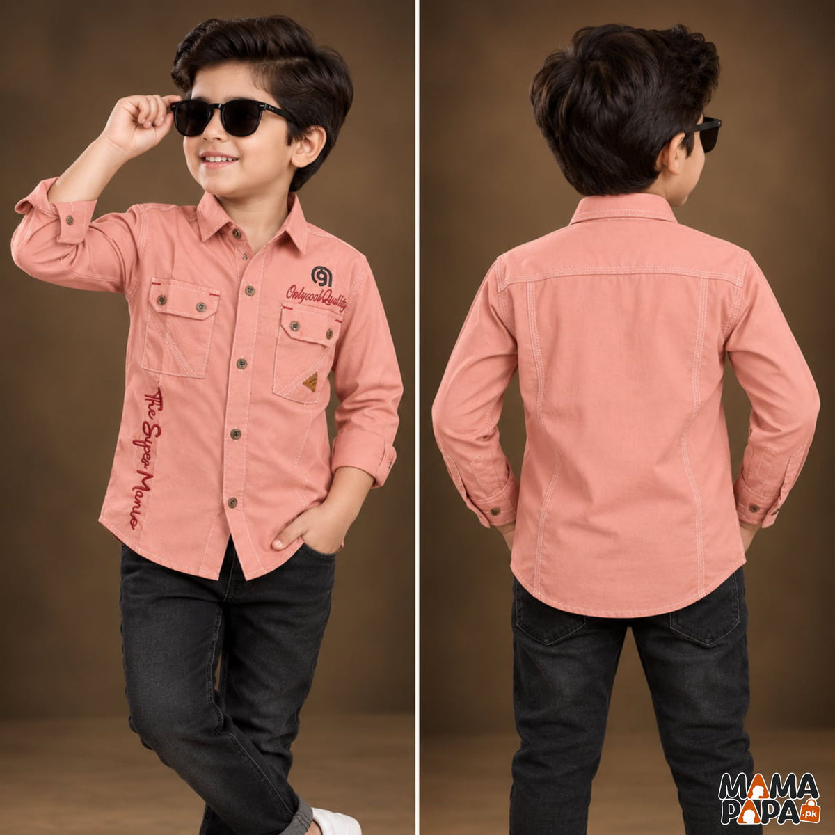 Premium Boys Cotton Shirt | Ages 5 To 12 Years