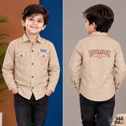 Premium Boys Cotton Shirts | Ages 5 to 12 Years