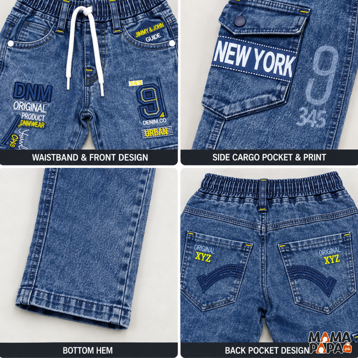 Premium Boys Denim Pants | Ages 4 to 12 Years
