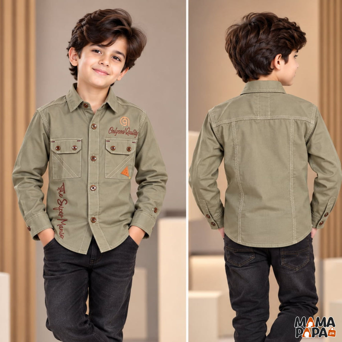 Premium Boys Cotton Shirt | Ages 5 To 12 Years