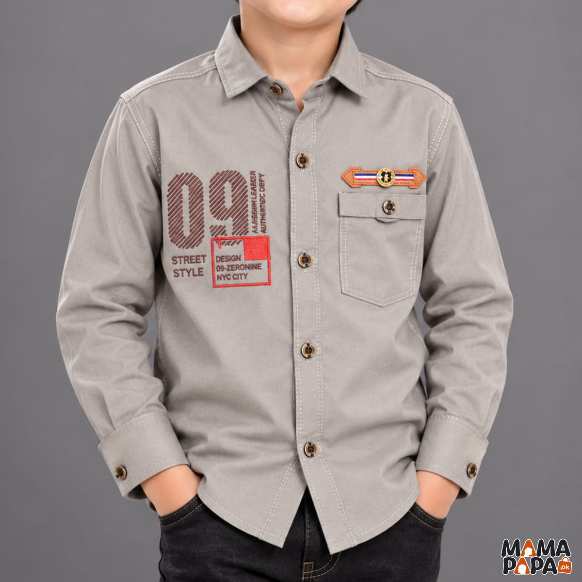 Premium Boys Cotton Shirts | Ages 5–12 Years