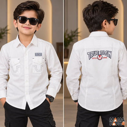 Premium Boys Cotton Shirts | Ages 5 to 12 Years