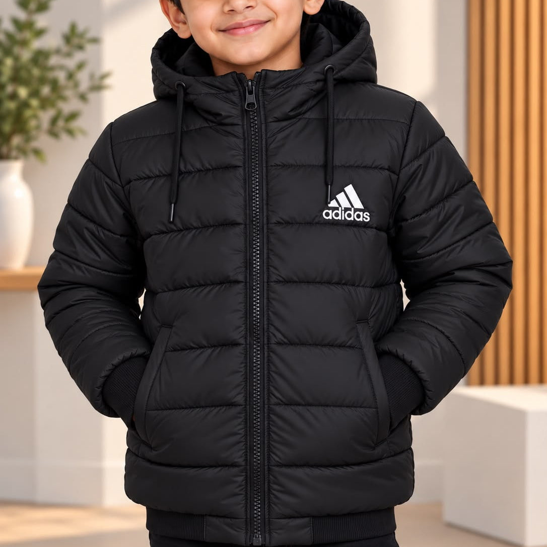 Boys Puffer Jacket – Premium Winter Jacket | Ages 4–12 Years