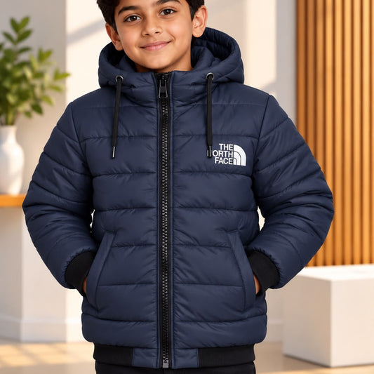 Boys Puffer Jacket – Premium Winter Jacket | Ages 4–12 Years