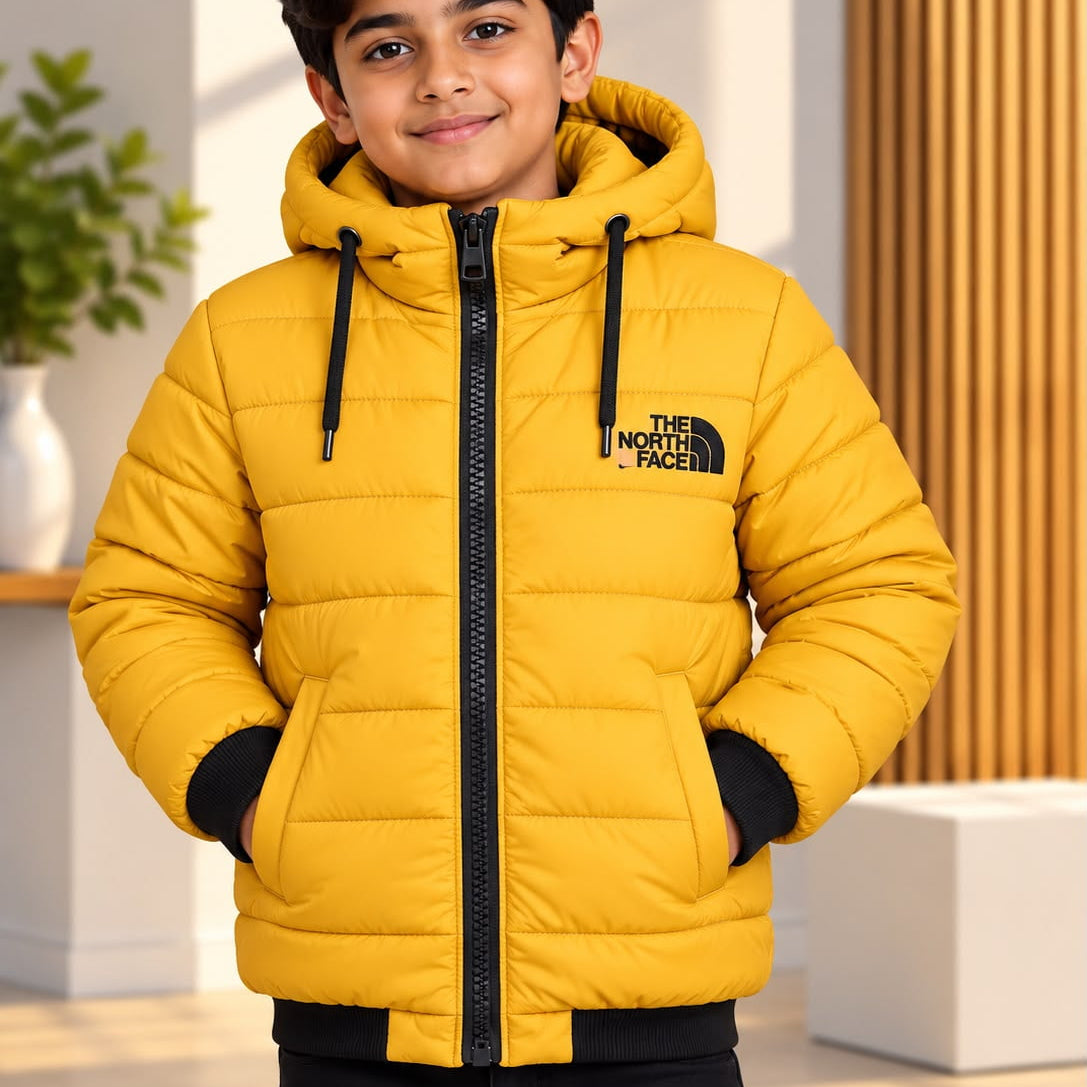 Kids Puffer Jacket for Boys | Warm Winter Jacket | Ages 4–12 Years