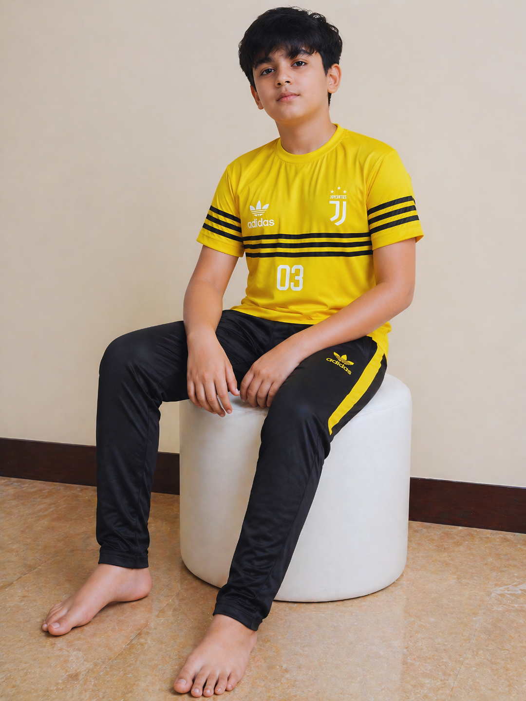 Boys Skin & Black Premium TrackSuits