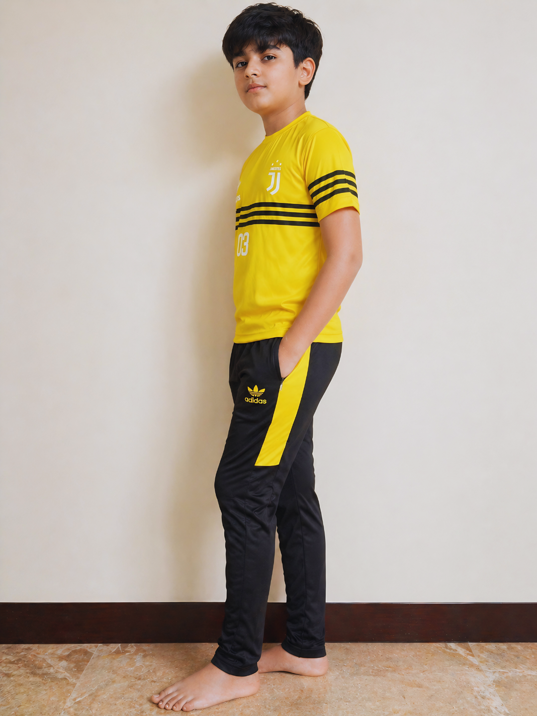 Boys Skin & Black Premium TrackSuits