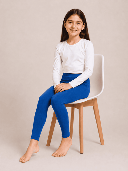 Blue Color Family (1-12 Years Girls Tights)