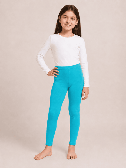 Blue Color Family (1-12 Years Girls Tights)