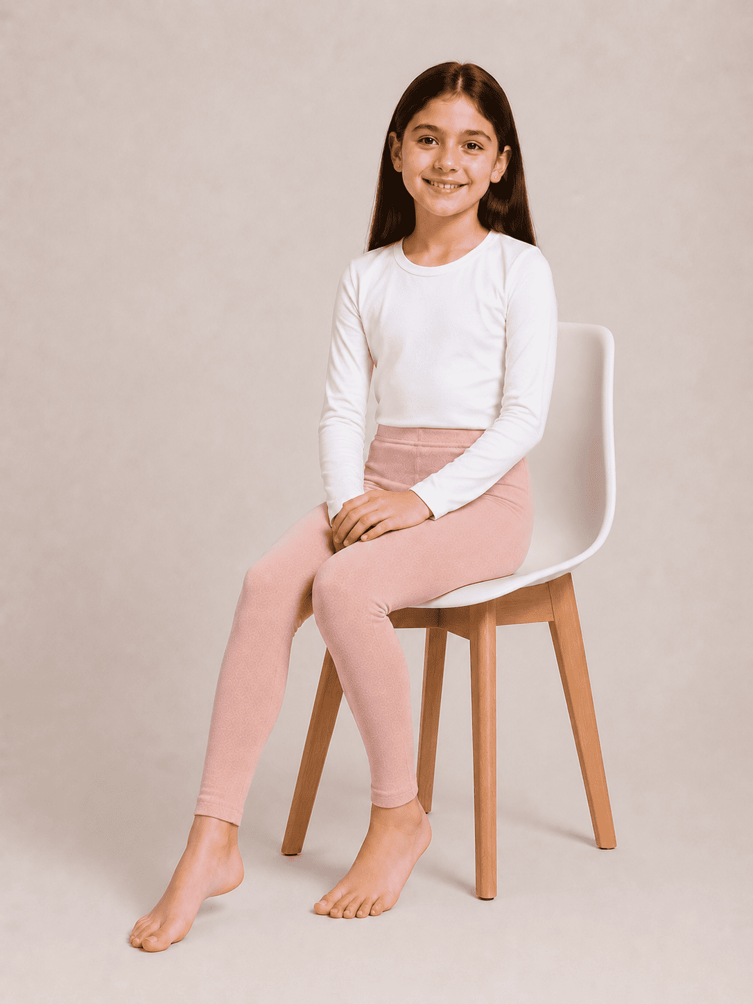 Pink Color Family (1-12 Years Girls Tights)