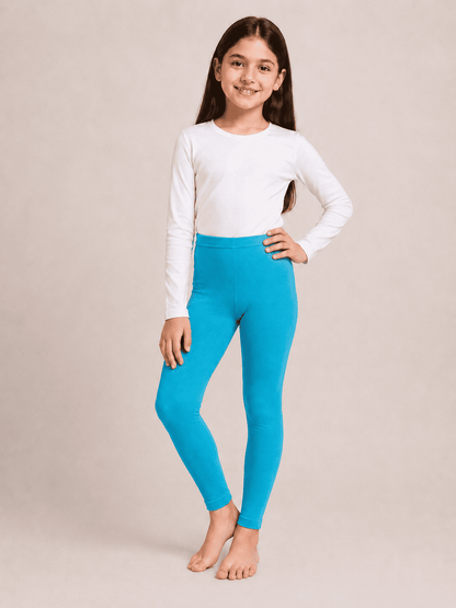 Blue Color Family (1-12 Years Girls Tights)