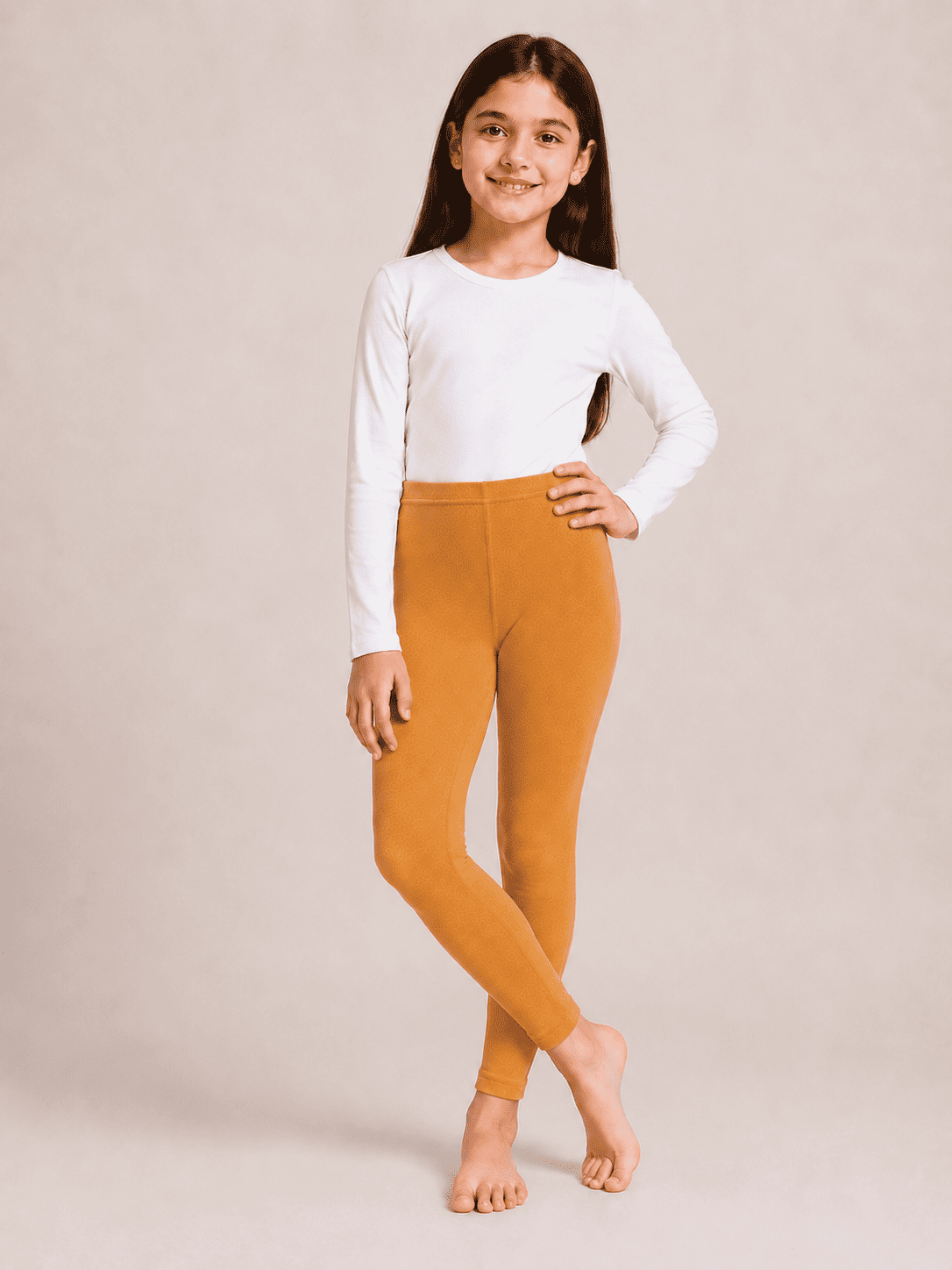 Brown Color Family (1-12 Years Girls Tights)