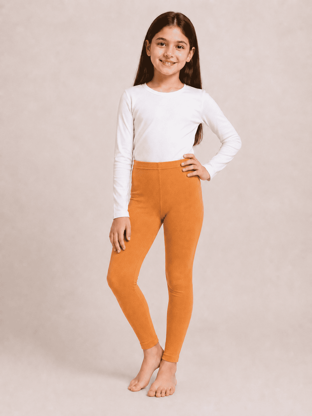 Brown Color Family (1-12 Years Girls Tights)