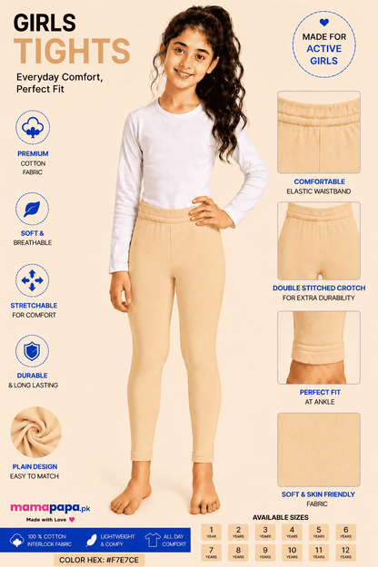 Girls Premium Tights (1-12 Years )