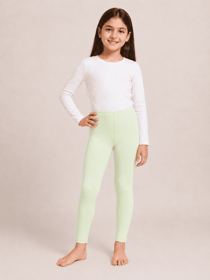 Green Color Family (1-12 Years Girls Tights)