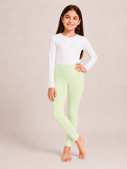 Green Color Family (1-12 Years Girls Tights)