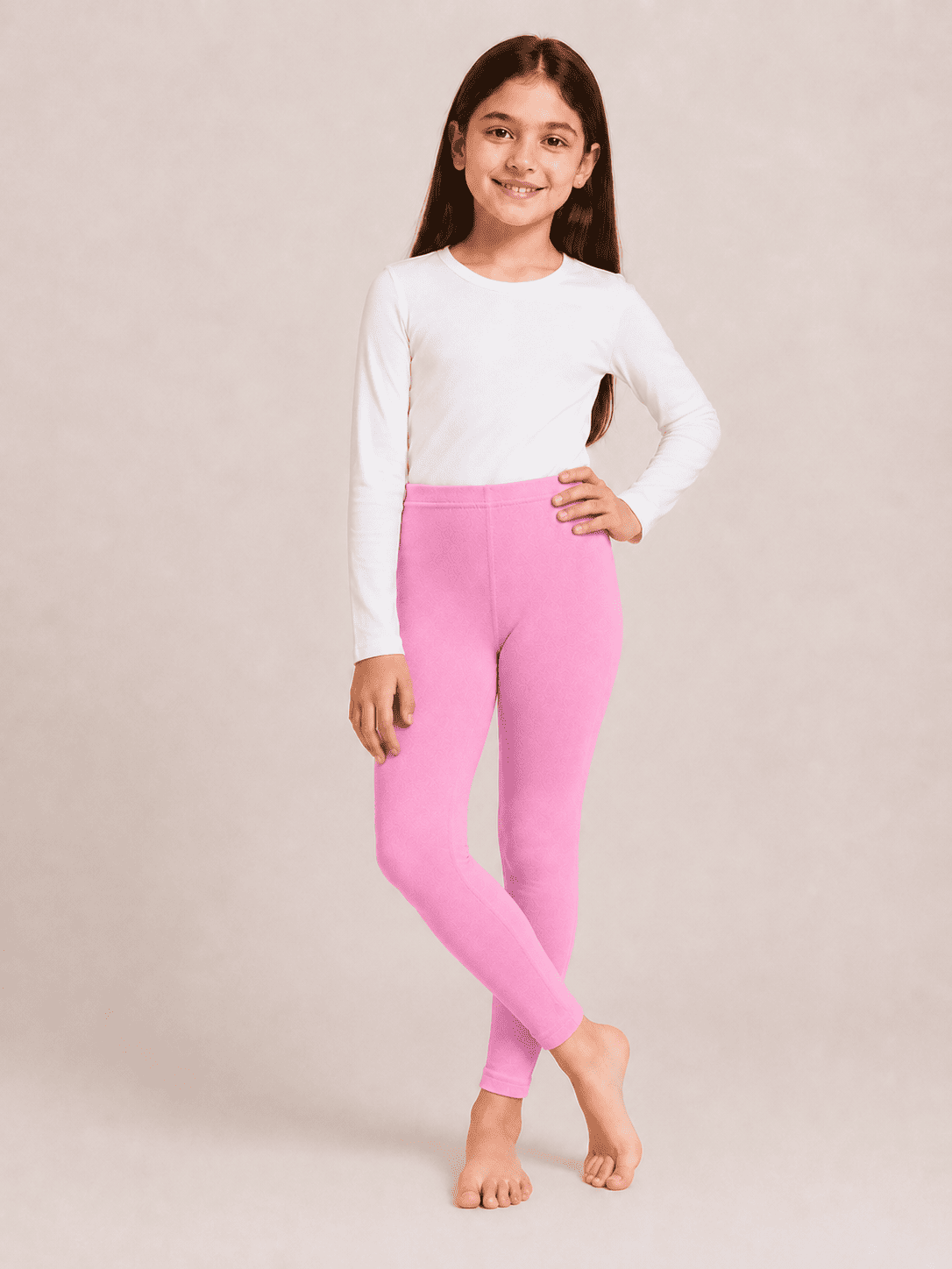 Pink Color Family (1-12 Years Girls Tights)