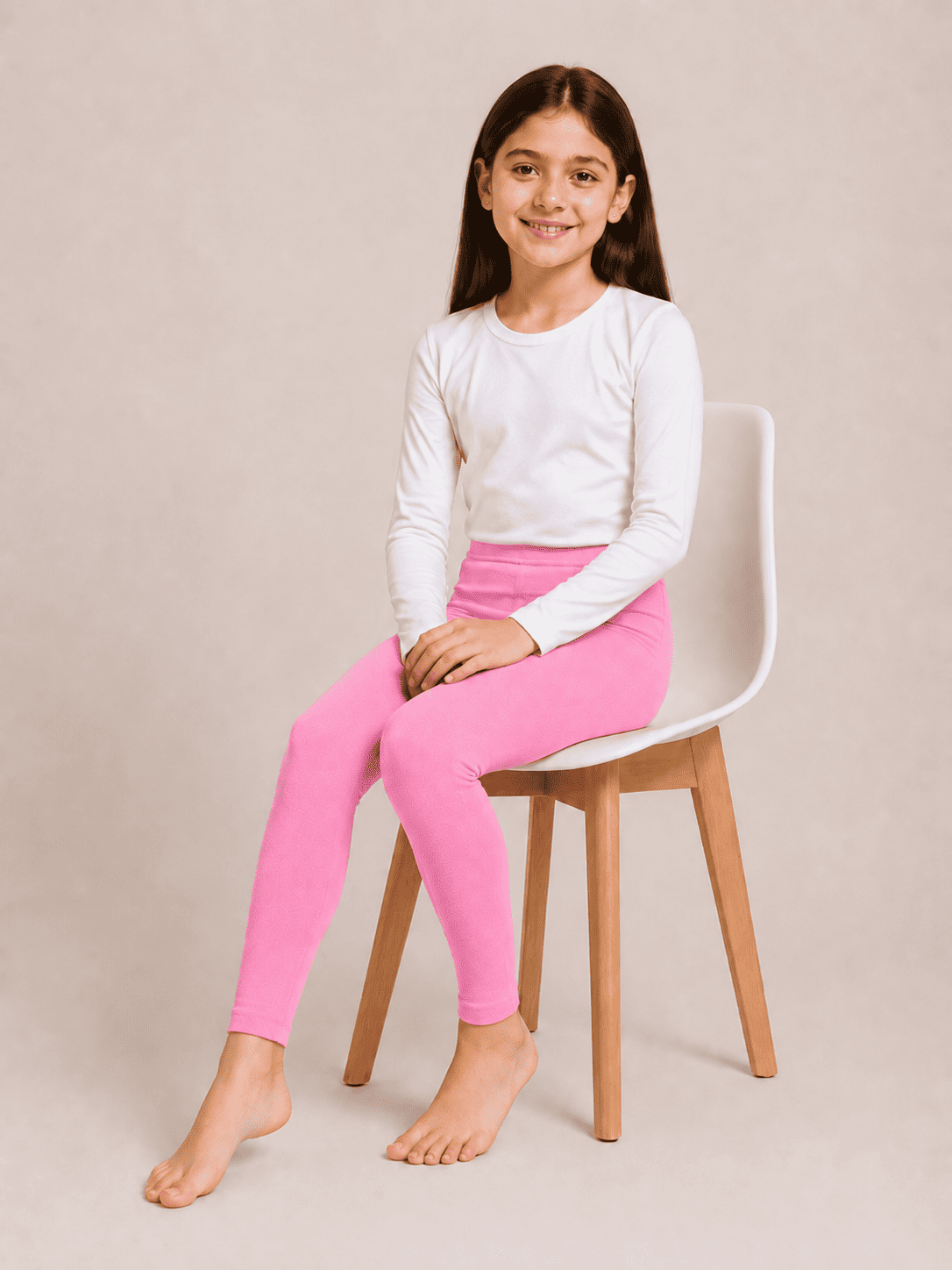 Pink Color Family (1-12 Years Girls Tights)