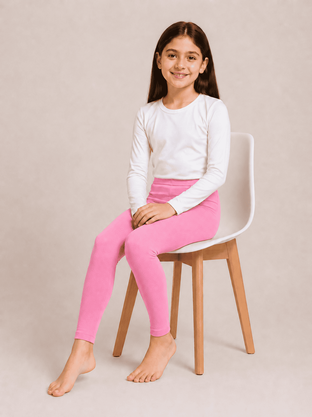 Pink Color Family (1-12 Years Girls Tights)